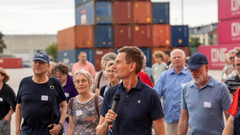 Wirtschaft in Emmerich: Hafen-Event begeistert mehr als 70 Besucher