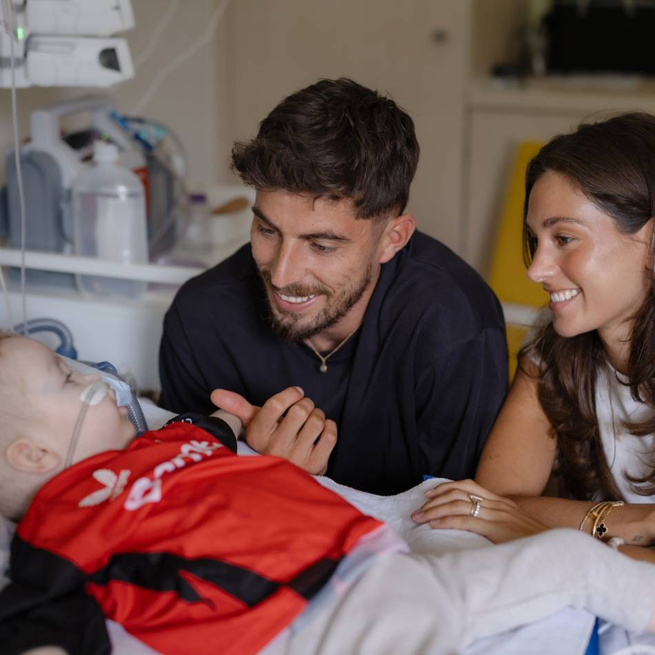 Klinikum Leverkusen: Neu-Pate Kai Havertz besucht Kinderpalliativstation Zeitinsel