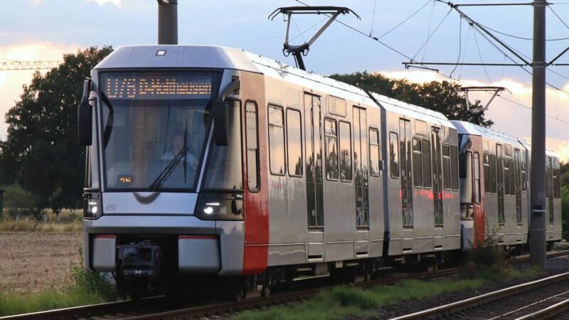 Zwischen Krefeld und Düsseldorf: Nachts Busse statt Bahnen auf Linie U76
