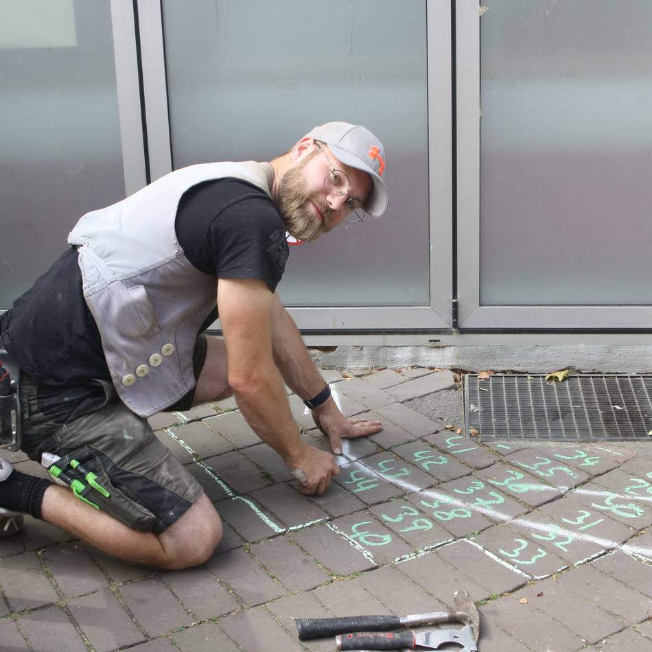 Glasfaserausbau in der Fußgängerzone: Kaldenkirchens besonderes Pflaster