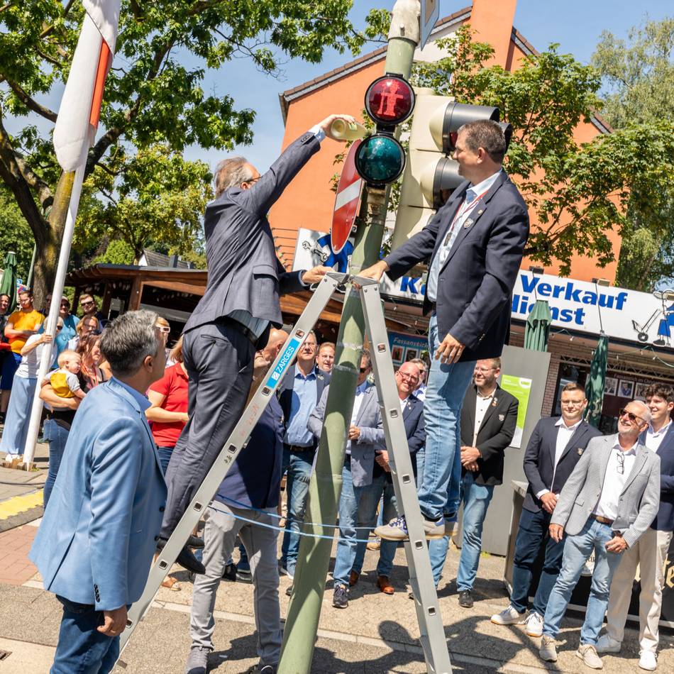 Schützenfest Reuschenberg 2026: Schützen-Ampeln weiter auf dem Vormarsch