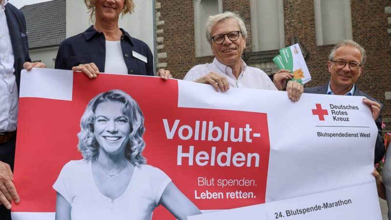 Laga-Dauerkarte für 500. Spender: Blutspendemarathon findet im Zeughaus statt
