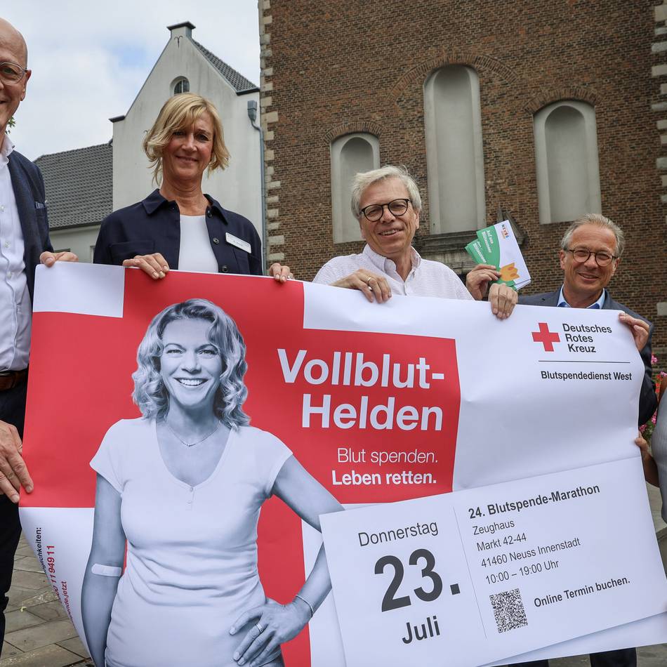 Laga-Dauerkarte für 500. Spender: Blutspendemarathon findet im Zeughaus statt