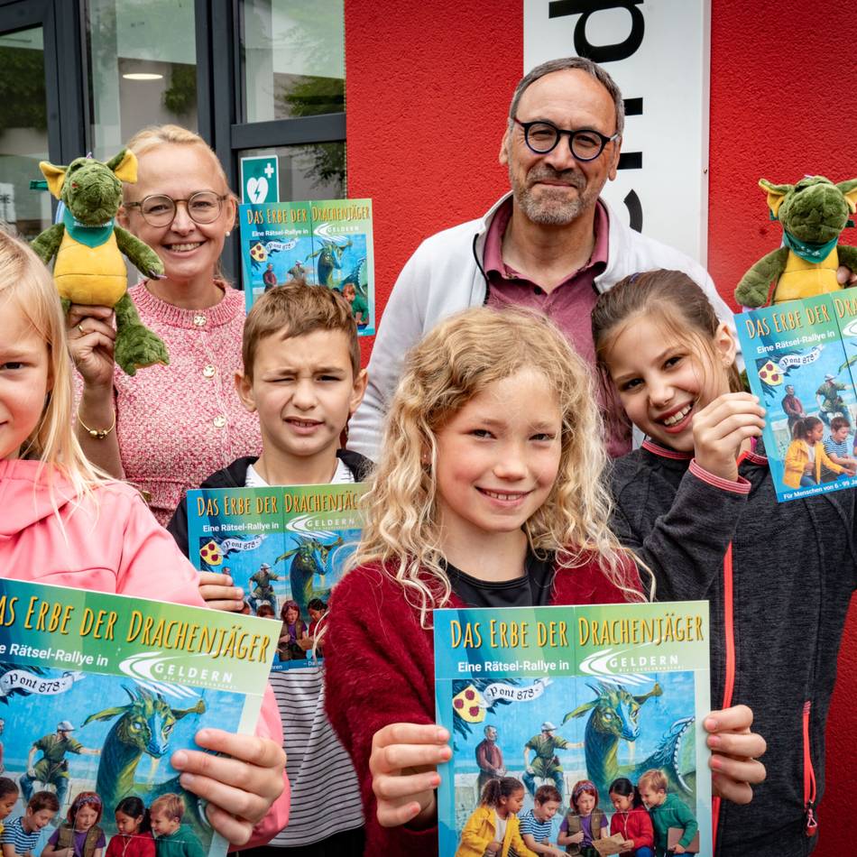 Angebot für Kinder: Neue Stadtrallye zur Gelderner Drachensage