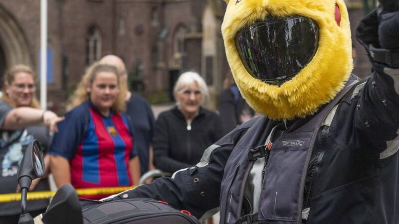 Motorradwallfahrt in Kevelaer: Mit Gottes Segen auf Tour