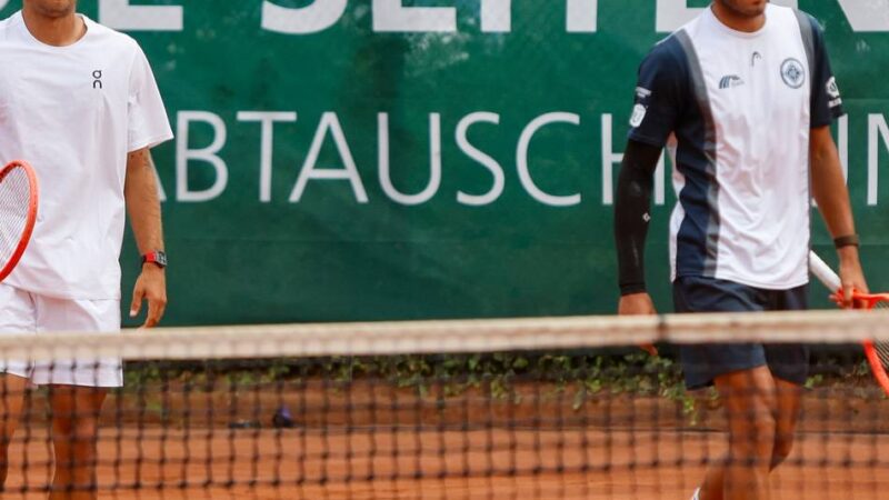 Schlechte Nachricht kurz vor Beginn: Er kam, sprach – und holte im Doppel einen umjubelten Sieg