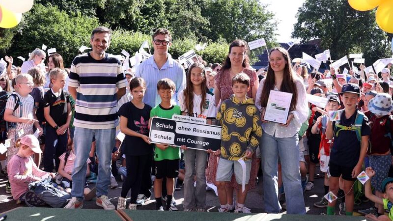 Buntes Korschenbroich: Andreas-Schule setzt Zeichen für Courage und Vielfalt