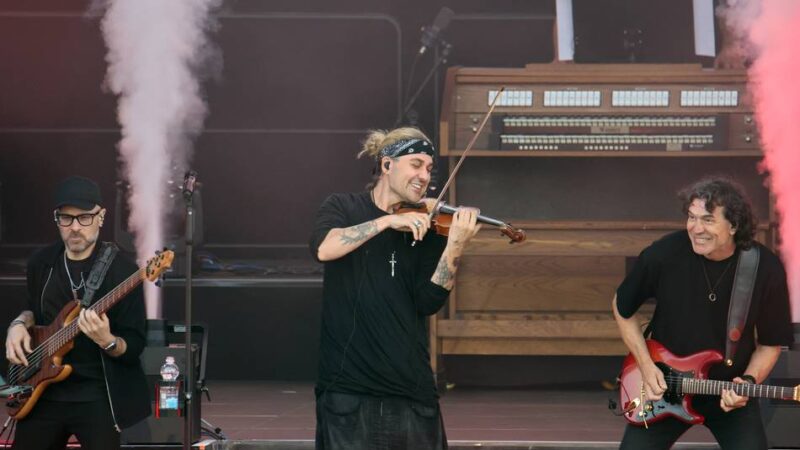 Sparkassenpark in Mönchengladbach: David Garrett verzaubert das Publikum mit seiner Geige