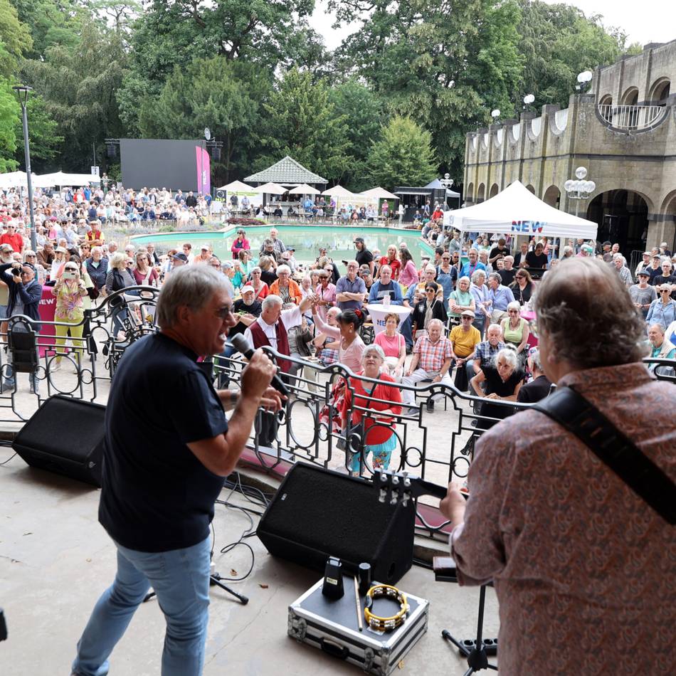 NEW-Musiksommer in Mönchengladbach: Fun sorgt für sonnige Stimmung im Bunten Garten