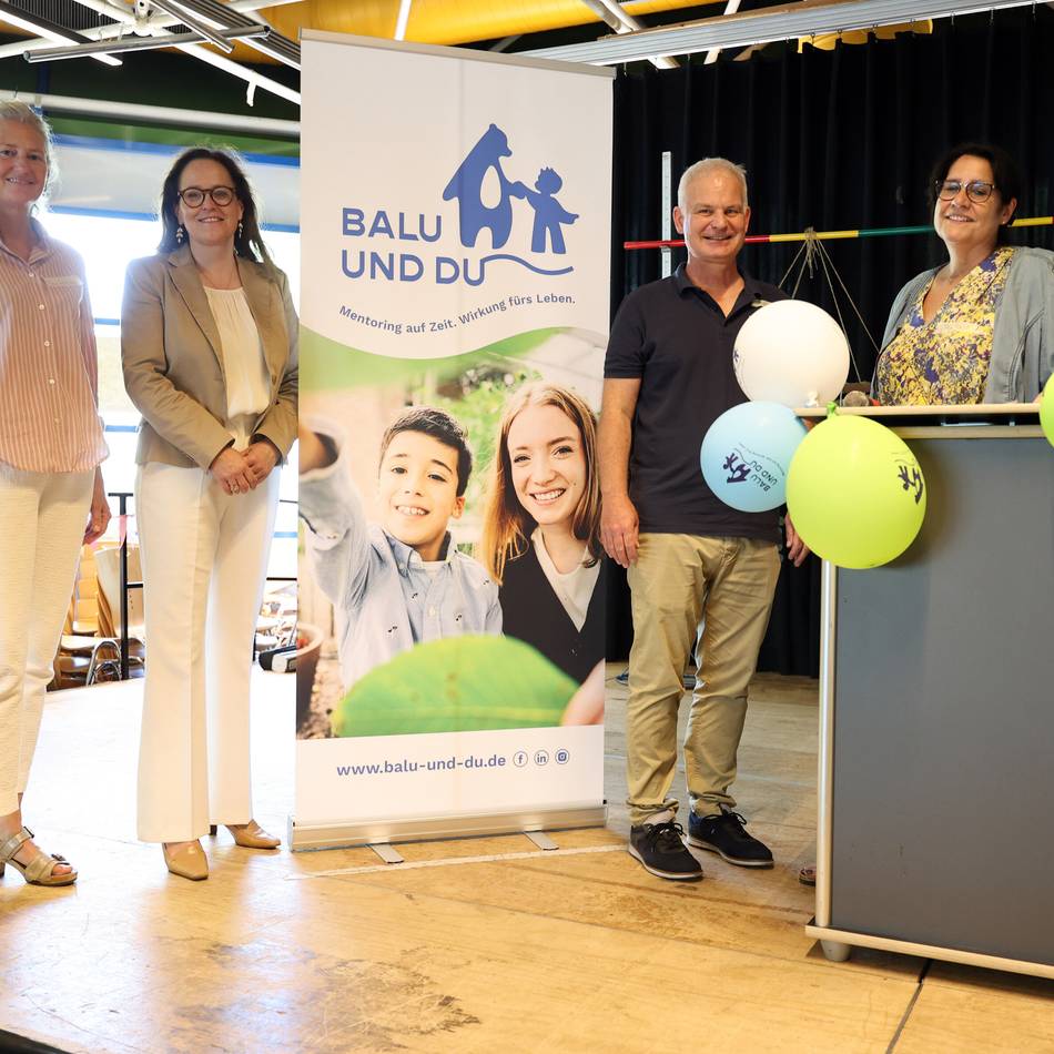 Mentoringprogramm in Mönchengladbach: „Balu und Du“ freut sich über Spende von 20.000 Euro