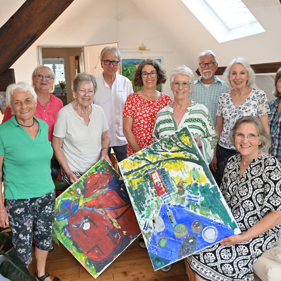Jubiläum der Freizeit-Künstler Geldern: 30 Jahre Begeisterung für die Kunst