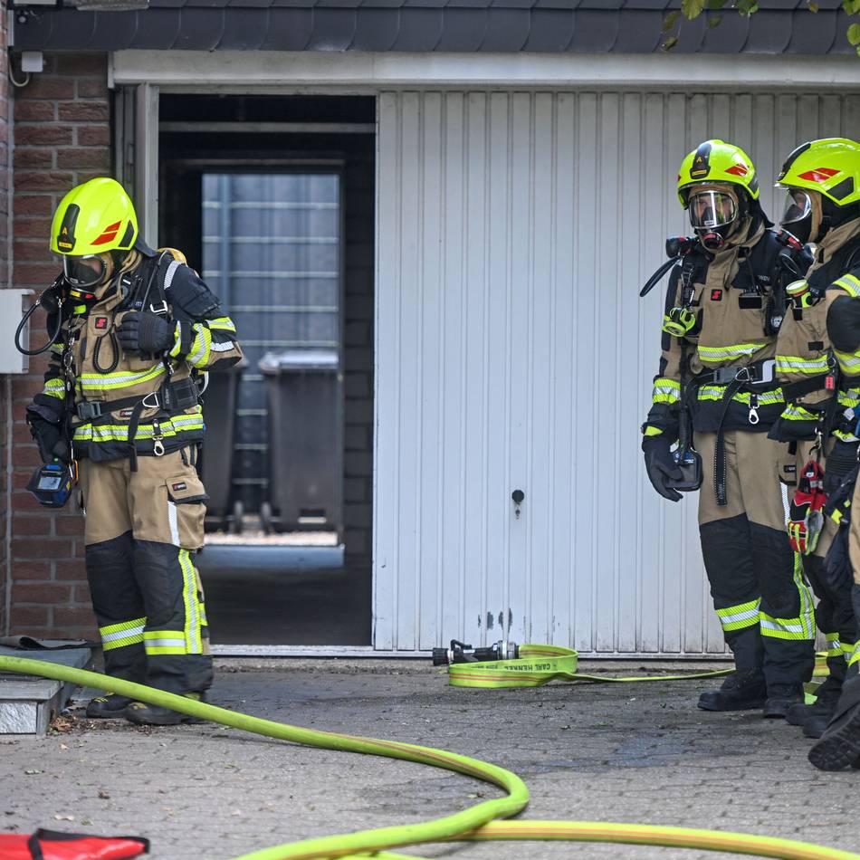 Drei Löschzüge im Einsatz: Brennende Waschmaschine sorgt für Feuerwehreinsatz in Straelen