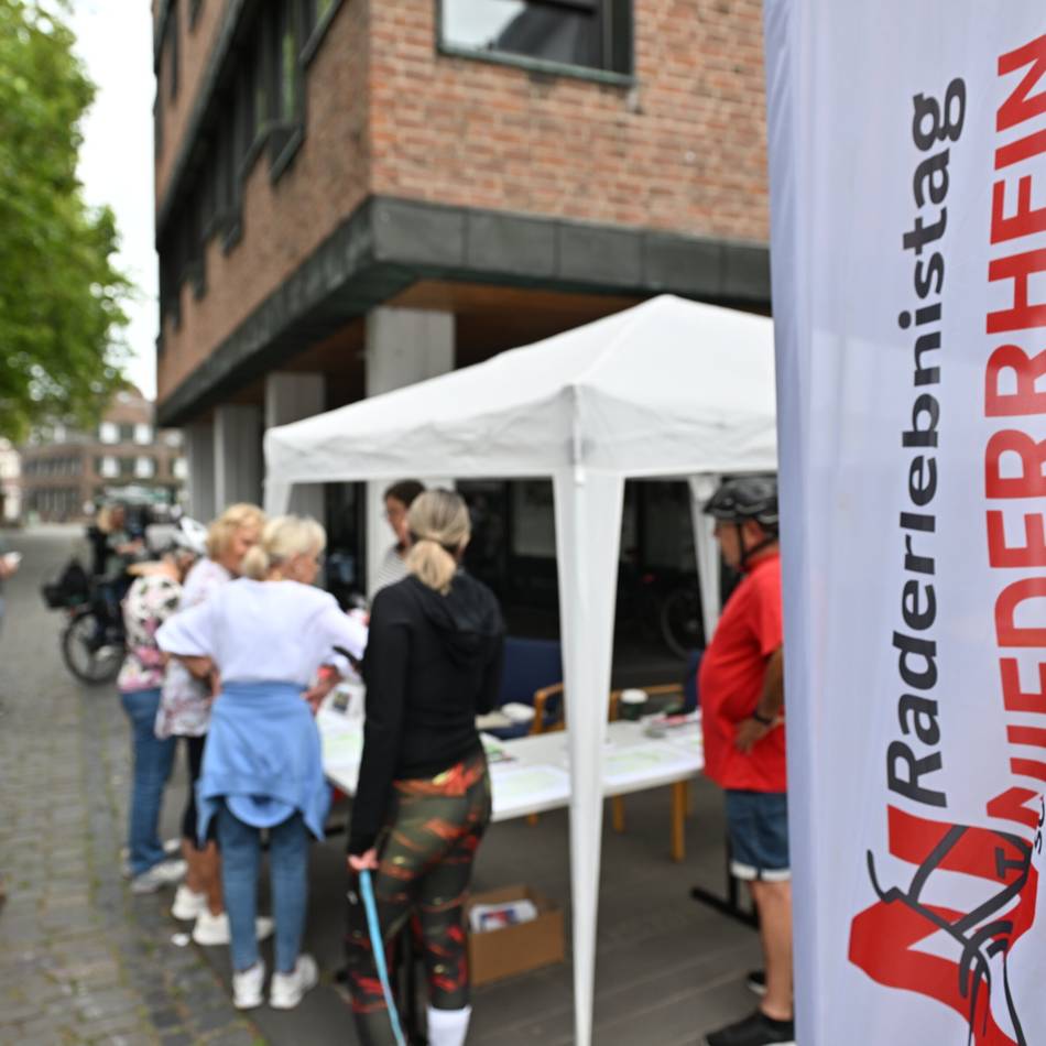 So war der 3. Raderlebnistag Niederrhein: Mit Fahrrad, QR-Code und guter Laune auf Tour