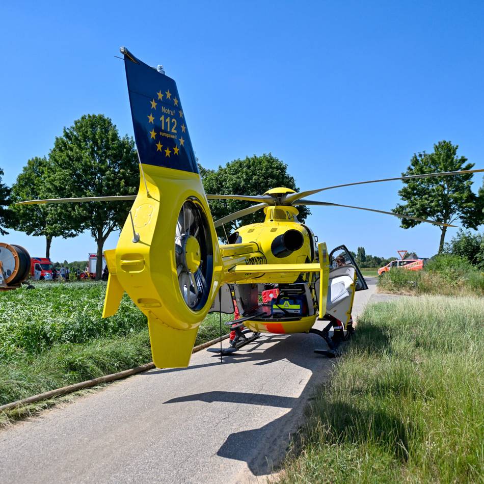 In Lobberich: Kind durch Unfall lebensgefährlich verletzt