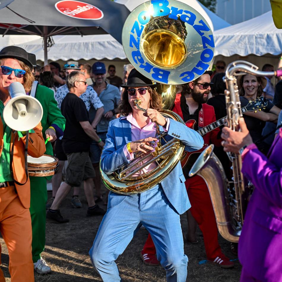 Ein Festival für die Blasmusik: So war das Brass-Beatz-Festival in Herongen