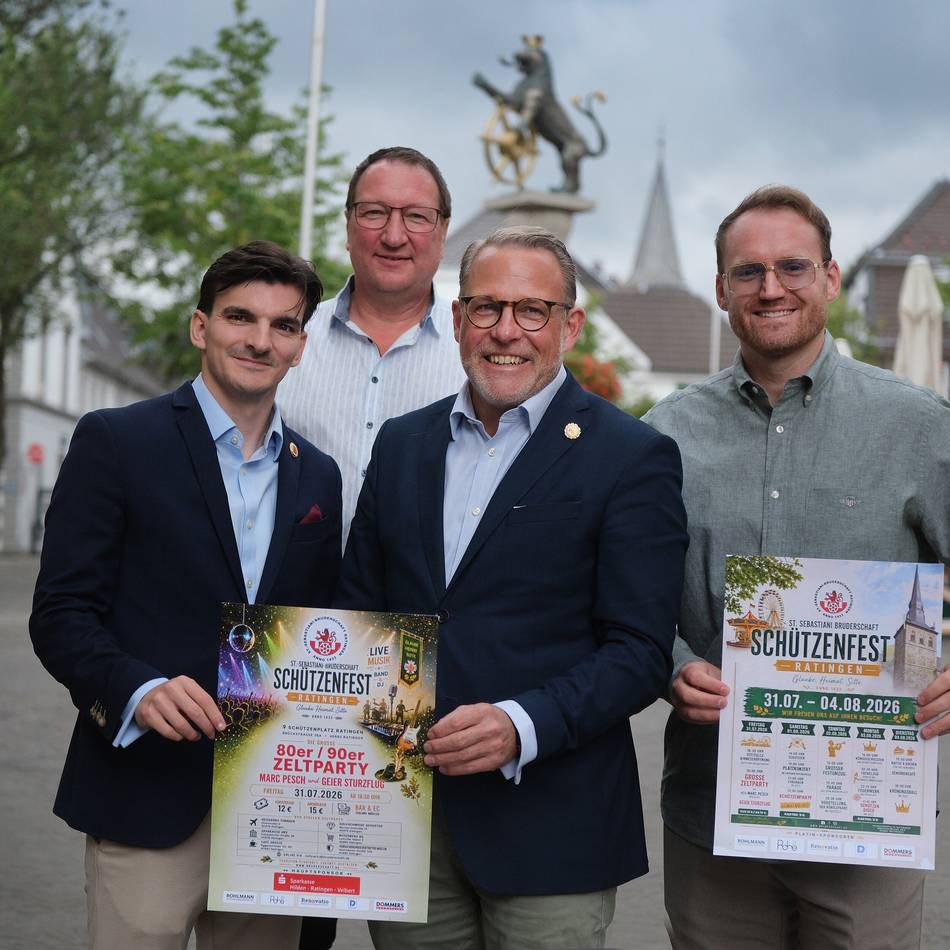 Programm des Schützenfestes: Großer Festzug mit vielen Gästen zum doppelten Jubiläum