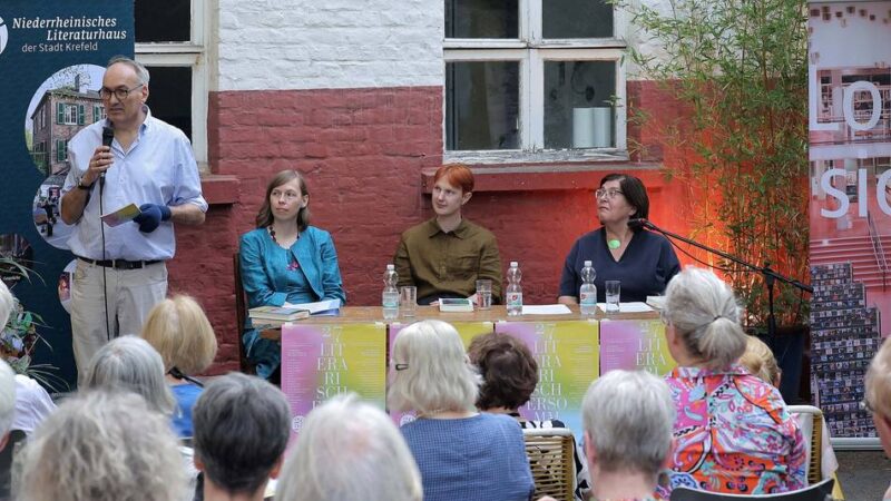 Literarischer Sommer 2026 in Krefeld: Debüt mit rauem Klang eröffnet den Literarischen Sommer