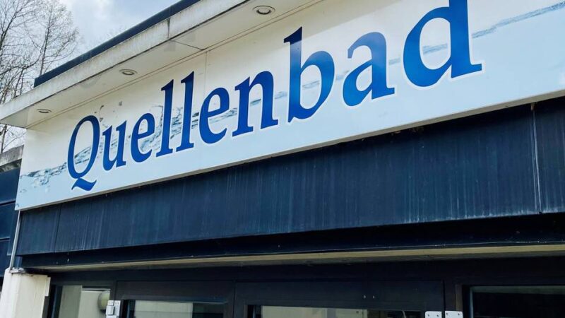 Wartungen im Quellenbad: Sommerpause schon ab Montag