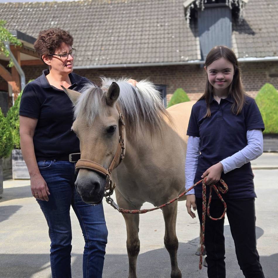 Erster Job mit Downsyndrom: „Du weißt doch, wo ich hinmöchte. Auf den Ponyhof!“