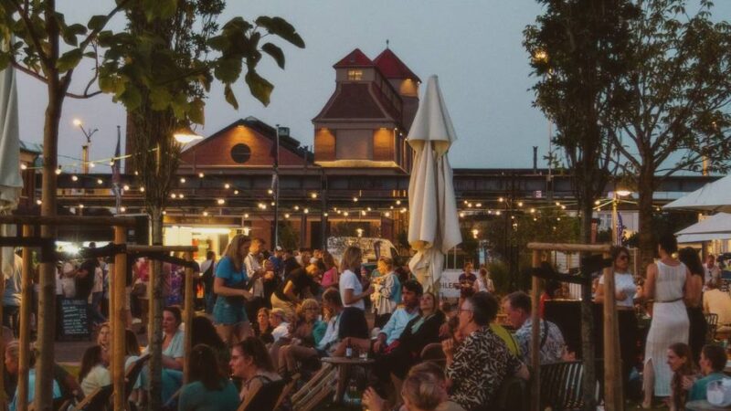Areal Böhler in Meerbusch: Afterwork mit elektronischer Musik im Böhler-Park