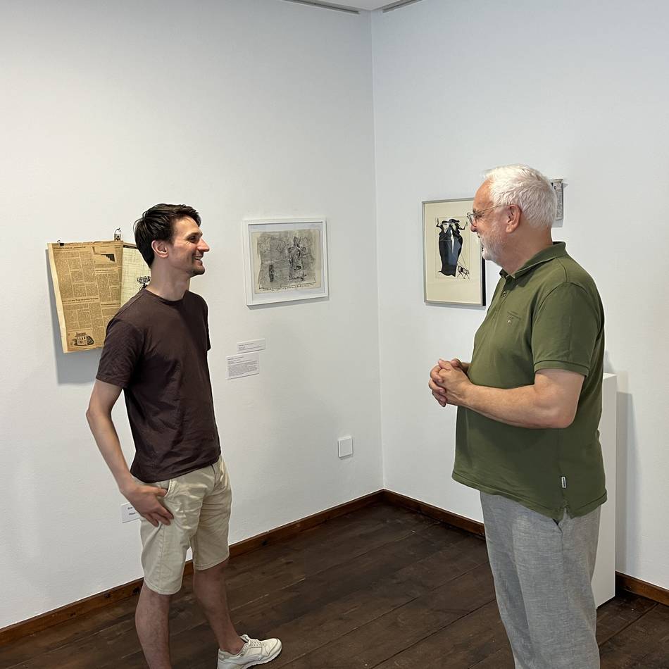 Arbeit an der Sammlung Neumann: Gocher Museumsvolontär kuratiert seine erste Ausstellung