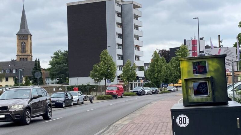 Temposünder in Leverkusen: Bierbörsen-Blitzer löst in Opladen 339 Mal aus