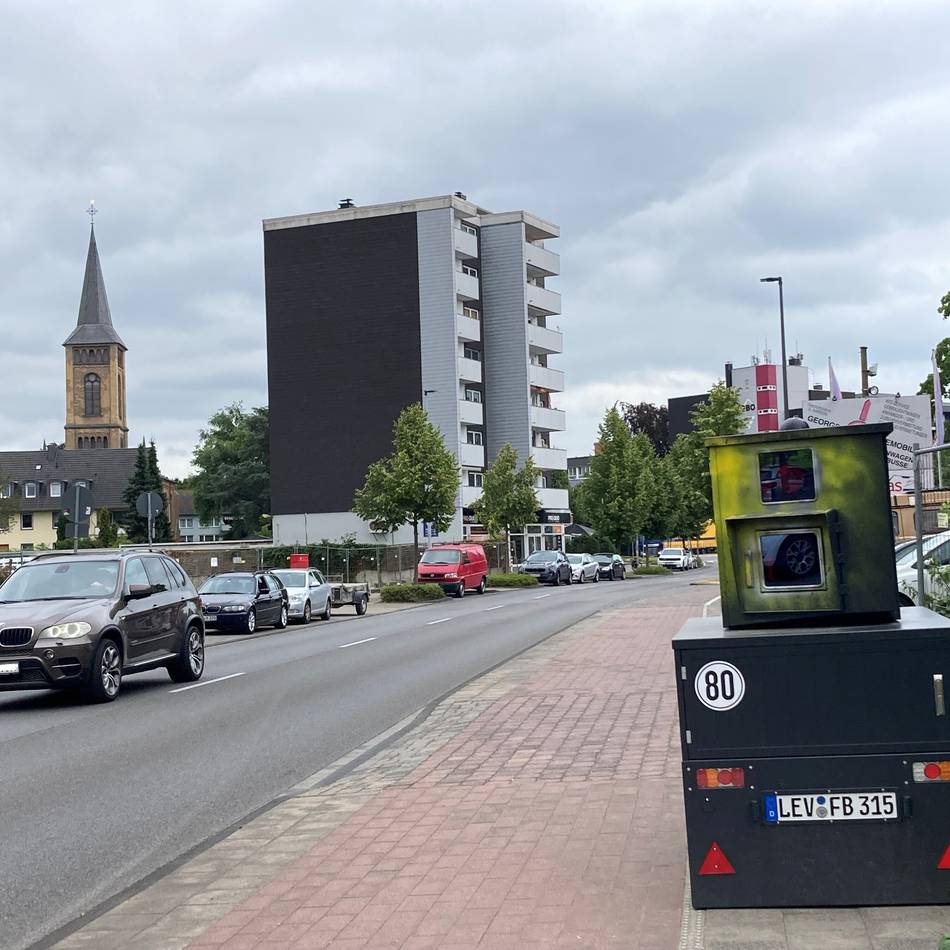 Temposünder in Leverkusen: Bierbörsen-Blitzer löst in Opladen 339 Mal aus