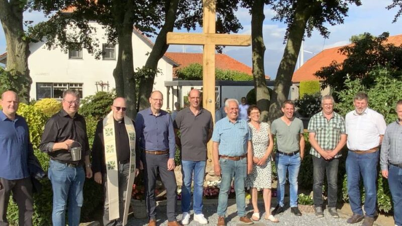 Am Polzenhof: Wegekreuz in Weeze wurde restauriert