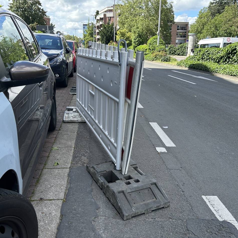 Viel befahrene Straße in Mönchengladbach: Was hinter der Baustelle auf der Viersener Straße steckt
