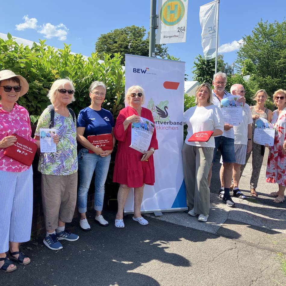 Am Carpe Diem Café: Dritter Wermelskirchener Spaziertreff gestartet