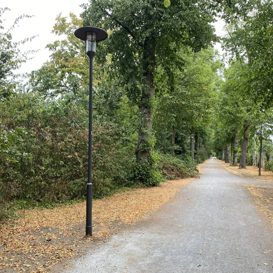 Öffentliche Sicherheit in Krefeld: Beleuchtung im Kaiser-Wilhelm-Park soll Sicherheitsgefühl stärken