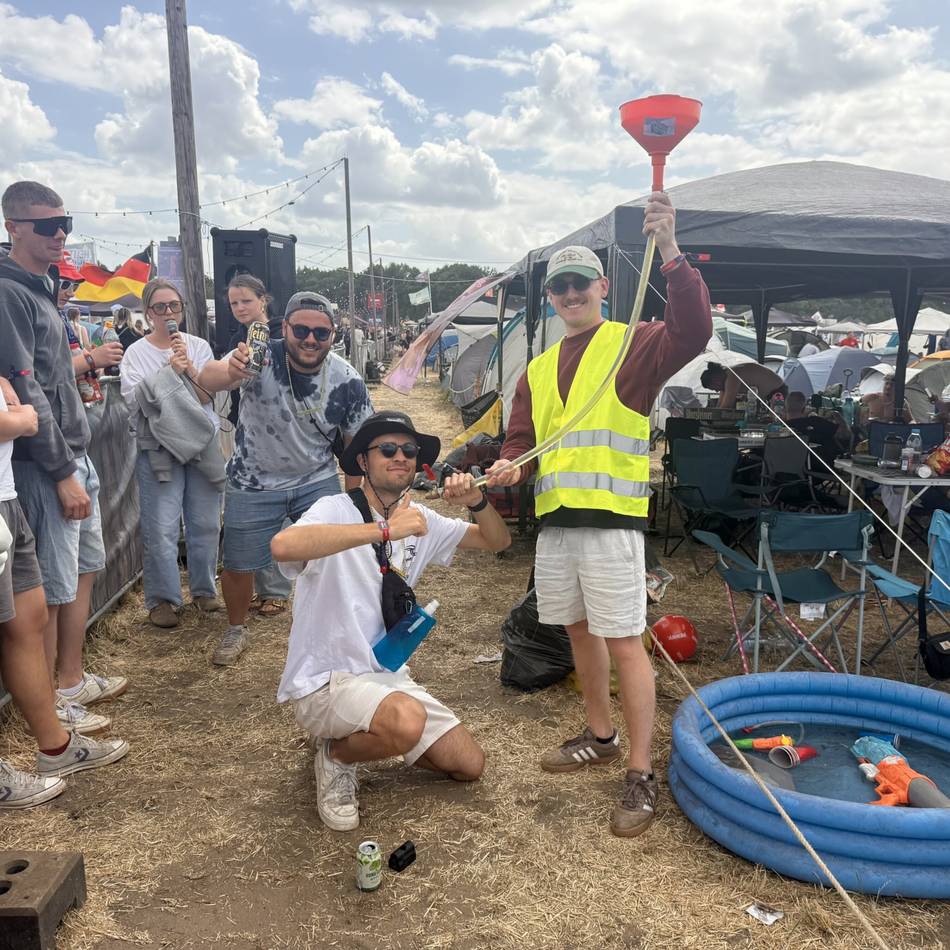 Kuriose Erfindung beim Parookaville: Festivalbesucher suchen den Trichter-König mit einer eigenen App