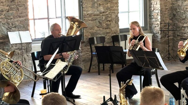 Konzert in Radevormwald: Wagners „Lohengrin“ funktioniert auch mit fünf Blechbläsern