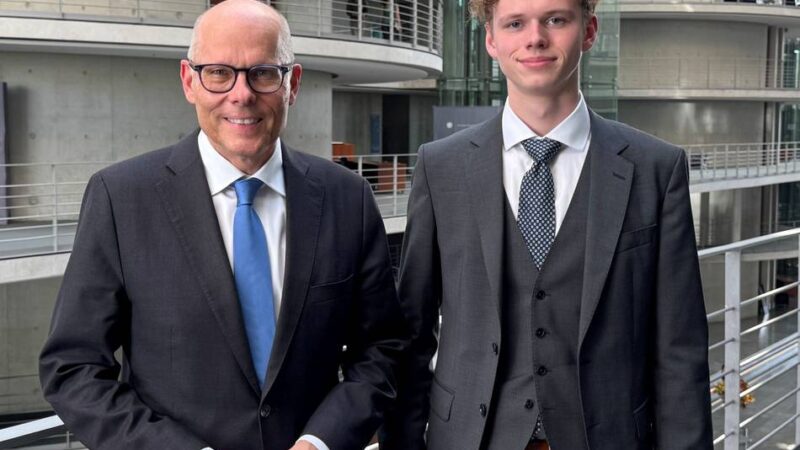 Praktikum in Berlin : Ratinger Schüler erlebt Bundestag von innen