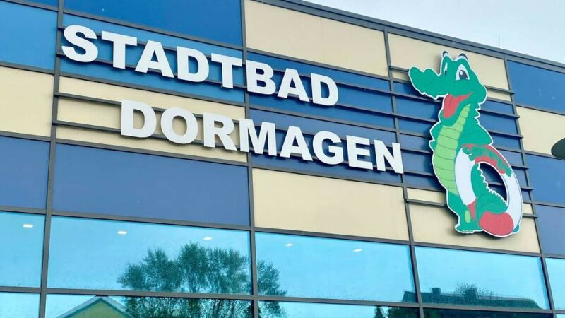 Arbeiten im Stadtbad: 1,5 Millionen Liter Wasser – das Sammys wird leergepumpt