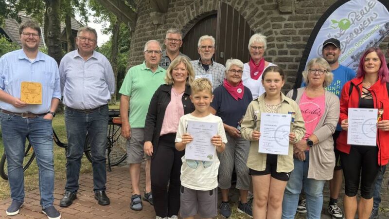 Erfolgreiche Titelverteidigung: Sonsbeck hat beim Stadtradeln die Nase vorn