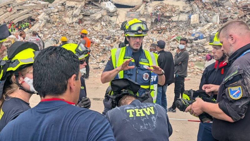 THW-Einsatz in Venezuela: Nach verheerendem Erdbeben – Moerser Retter suchen 15 Stunden nach Überlebenden