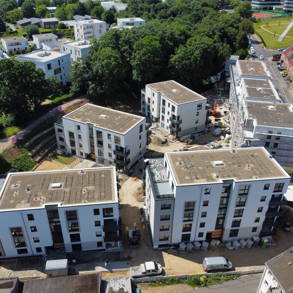 Wohnungsbau in Mönchengladbach: Neues kleines Wohnviertel im Schatten des SMS-Campuses