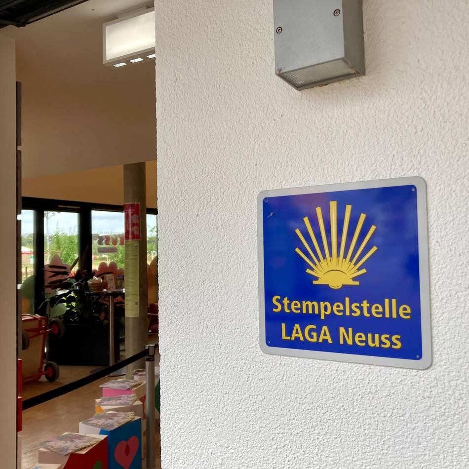 Wallfahrtswege in Neuss: Landesgartenschau wird zur Stempelstelle für Jakobspilger