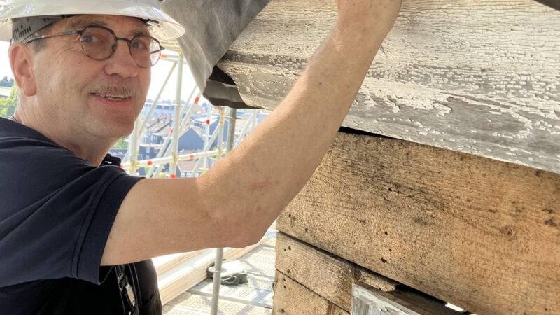 Sanierung der Stadtkirche Wermelskirchen: Kirchturm-Sanierung legt massive Holzschäden frei