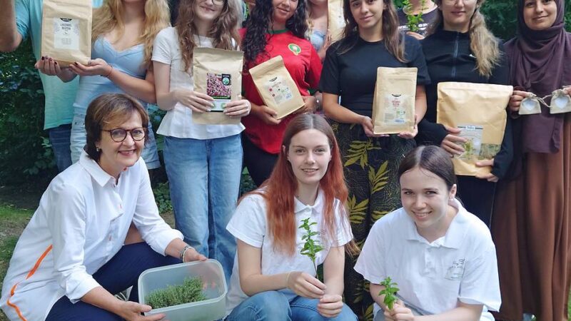 Adam-Josef-Cüppers-Berufskolleg: Wildkräuter statt Pflaster: Kinderpfleger lernen Naturheilkunde