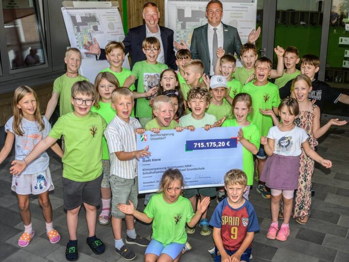 Millionenprojekt für den Klever Nachwuchs: Schulhof in Reichswalde wird für Hitze und Starkregen fitgemacht