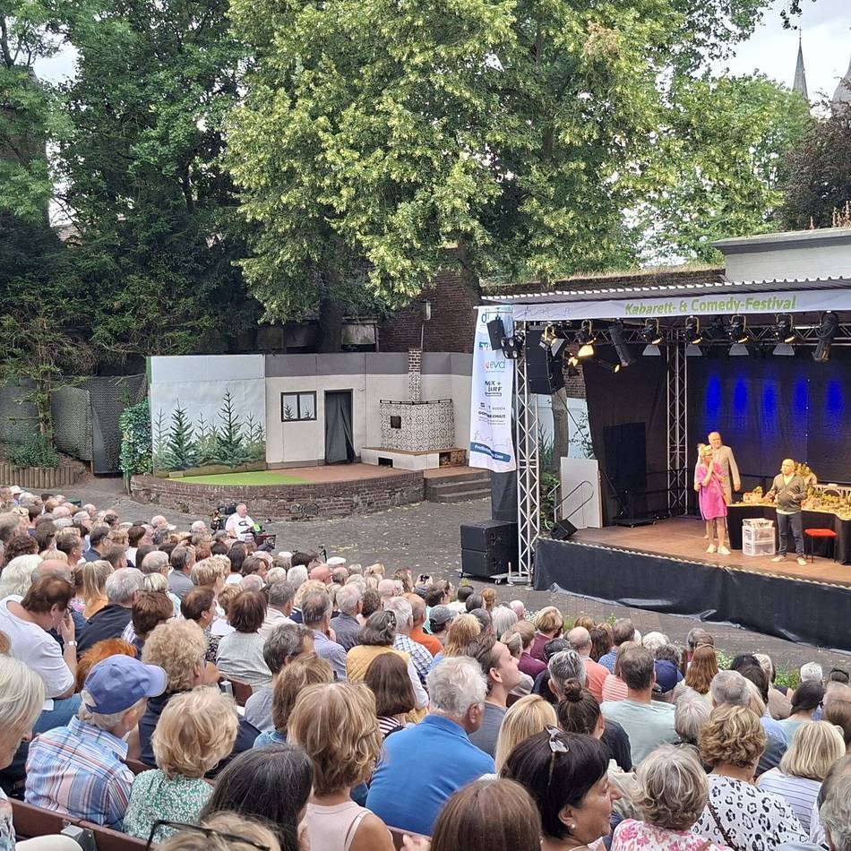 Kabarett- und Comedy-Festival in Zons: „Es macht richtig Spaß, hier zu spielen“