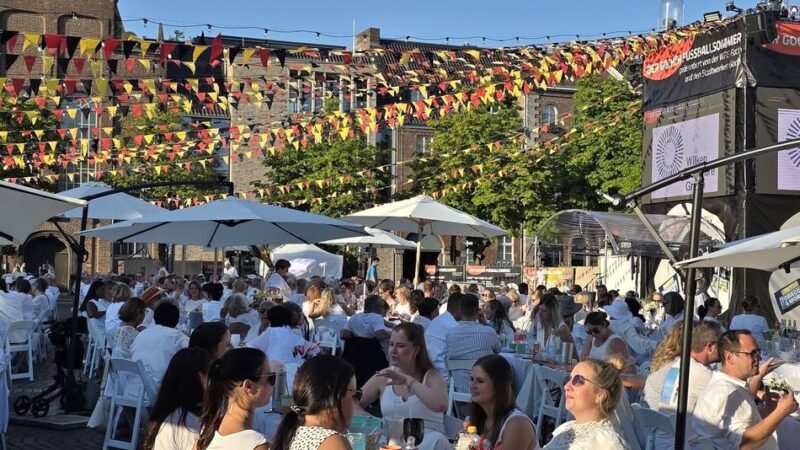 „Sensationelle Atmosphäre“: Gocher „White Table Dinner“ begeistert erneut Hunderte Besucher