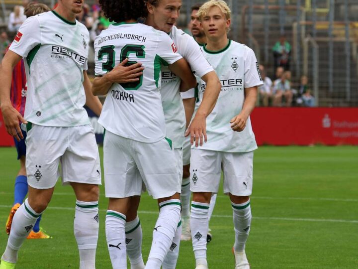 Erster Test in der Vorbereitung: Borussia gewinnt deutlich in Wuppertal – Kleindienst schaut nur zu
