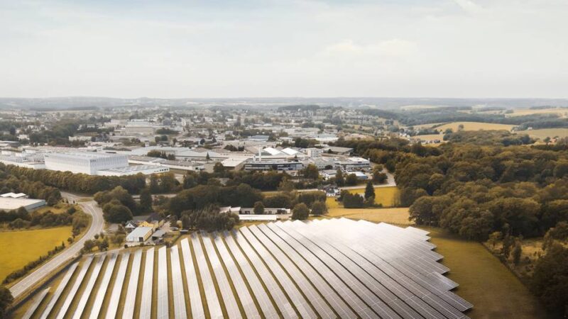 Ein Jahr Solarpark bei der Radevormwalder Firma Gira: „Wir ziehen eine positive Zwischenbilanz“