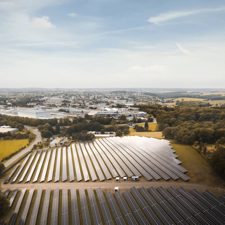 Ein Jahr Solarpark bei der Radevormwalder Firma Gira: „Wir ziehen eine positive Zwischenbilanz“