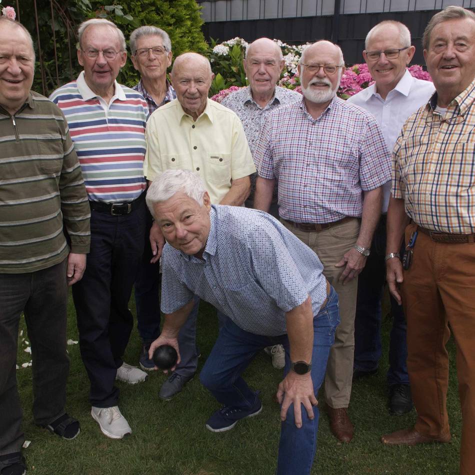 Jubiläum in Rheinberg: „Die Pünktlichen“ aus Borth kegeln seit 50 Jahren
