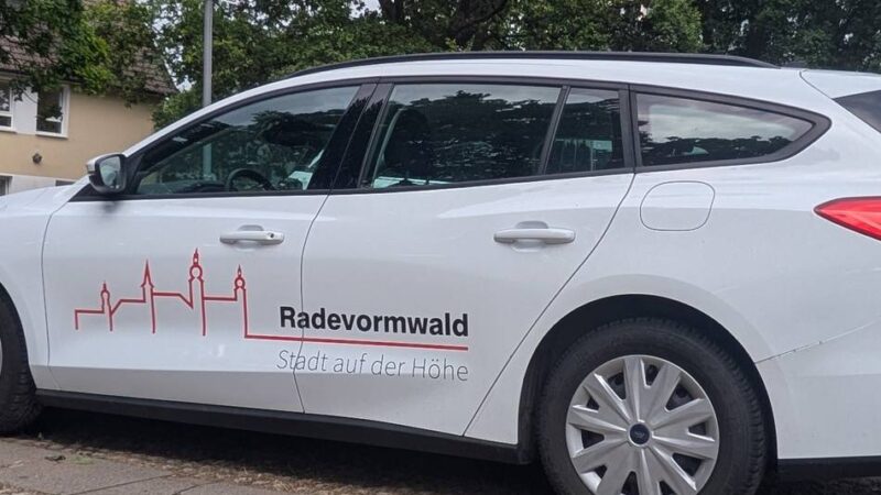 Stadtrat Radevormwald: Antrag gegen Dienstwagen für Bürgermeister gescheitert
