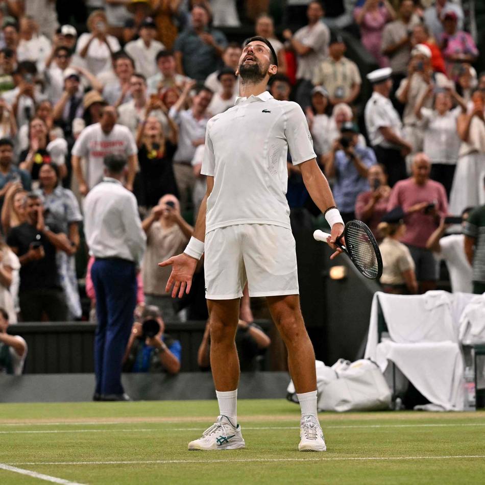 Über fünf Stunden gegen Auger-Aliassime: Längstes Wimbledon-Viertelfinale jemals – Djokovic macht Sinner-Duell perfekt